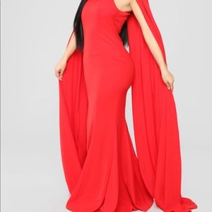 ❤️ Cape Maxi Dress ❤️